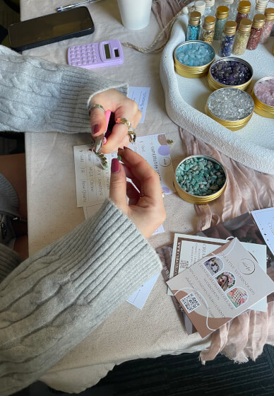 Crystal Aura Bracelet Workshop