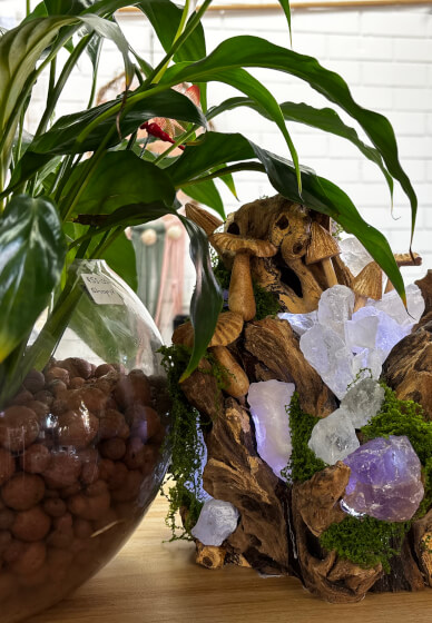 Crystal Driftwood Lamp Workshop