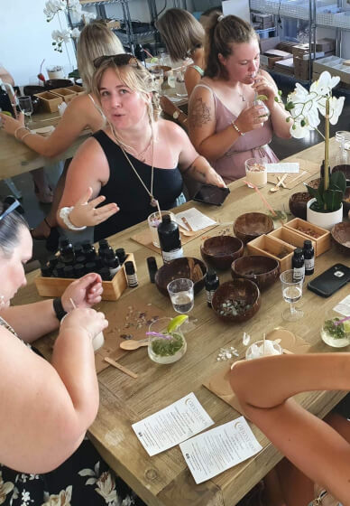 Crystal Infused Candle Workshop