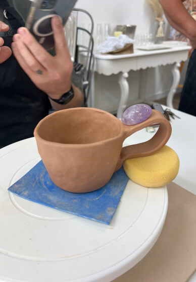 Crystal Mug Pottery Workshop