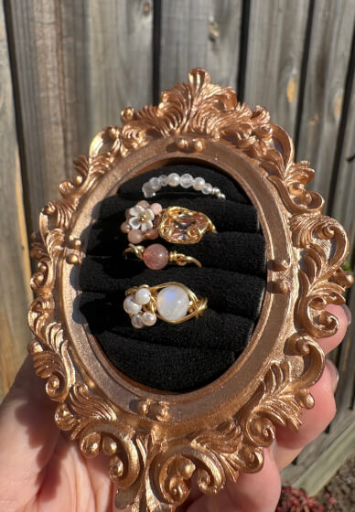 Crystal Stacking Rings Jewellery Workshop: Mix and Match