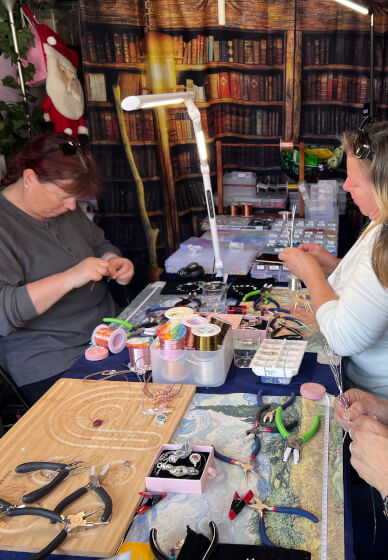 Crystal Stacking Rings Jewellery Workshop: Mix and Match