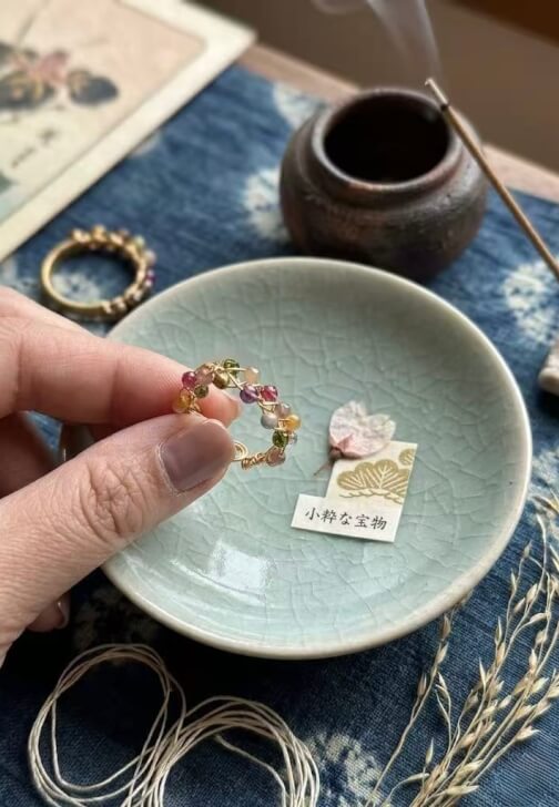 Crystal Wire Wrap Ring Making Workshop