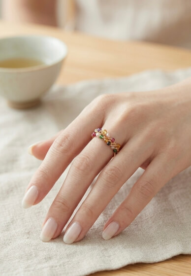 Crystal Wire Wrap Ring Making Workshop