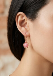 Crystal Wire-Wrapped Earrings Lover Workshop