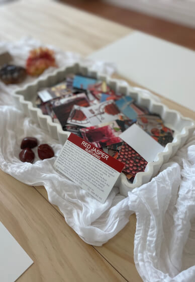 Crystals and Collage Colour Therapy Workshop