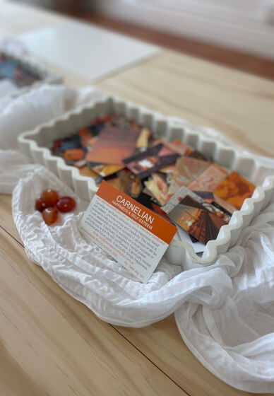 Crystals and Collage Colour Therapy Workshop