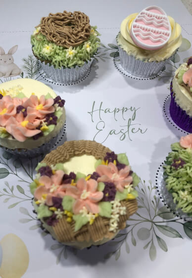 Cupcake Decorating Class: Easter Gift Box