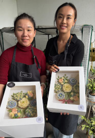 Cupcake Decorating Class: Flower Bouquet Box
