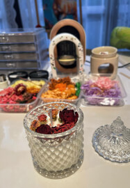 Custom Dried Flower Scented Candle Workshop