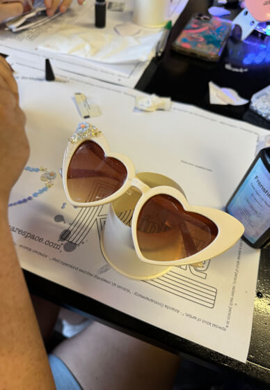 Custom Sunglasses Decorating Workshop