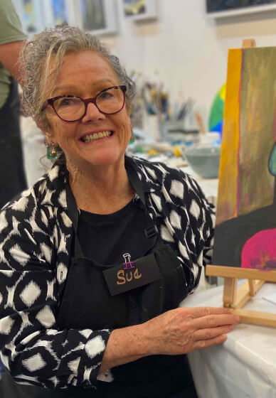 Custom Team Building Art Workshop: Paint, Create, Connect