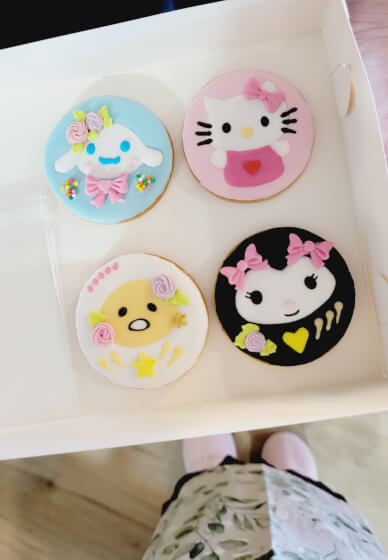Cute Characters Cookie Decorating Class