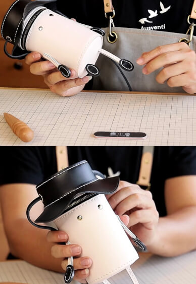 Cute Leather Bag Making Workshop