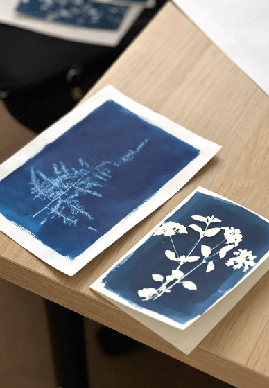 Cyanotype Print Making Workshop: Greeting Cards