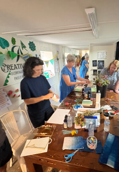 Cyanotype - Sun Prints Class