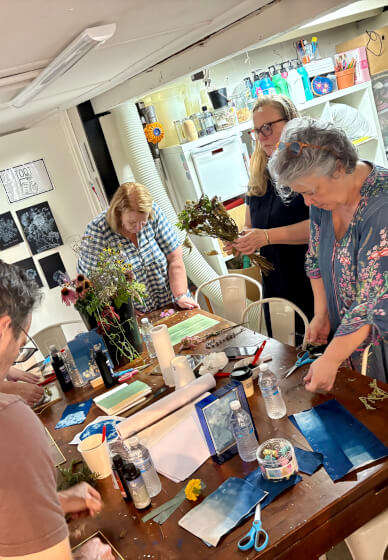 Cyanotype - Sun Prints Class