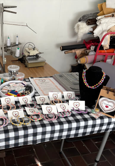 Beaded Daisy Chain Jewellery Making Class