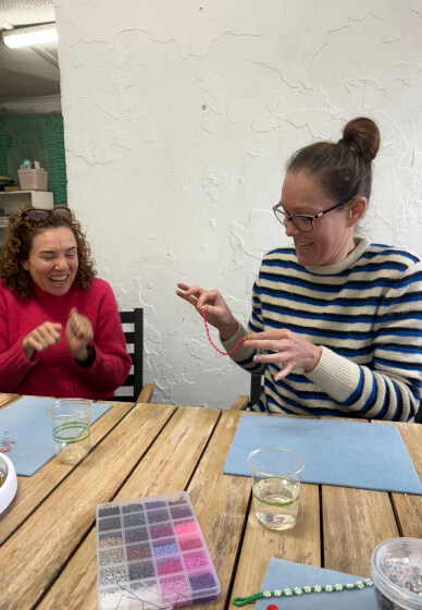 Beaded Daisy Chain Jewellery Making Class