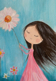 Daisy Daydream Painting School Holiday Workshop