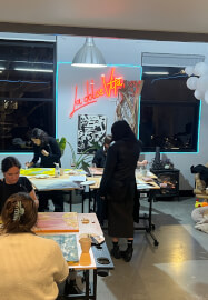 Date Night Abstract Acrylic Painting Class