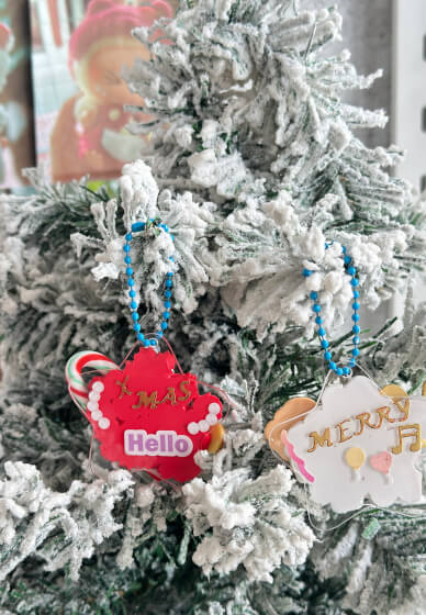 Decoden Christmas Ornaments Workshop