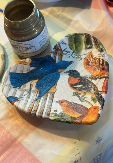 Decoupage Art Class for Beginners