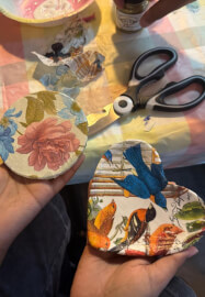 Decoupage Art Class for Beginners