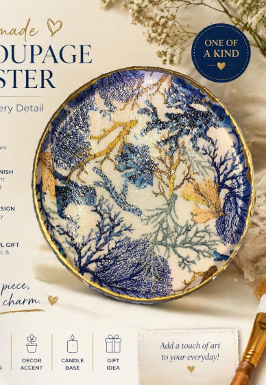 Decoupage Art Class for Beginners