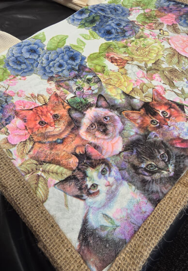 Decoupage Bag Workshop for Beginners