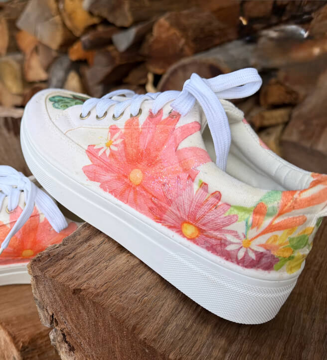 Decoupage Sneakers Workshop