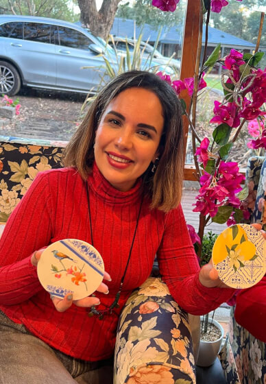 Decoupage Workshop at Farm Studio