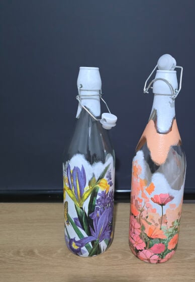 Decoupage Workshop: Bottle Decoupage