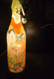 Decoupage Workshop: Bottle Decoupage