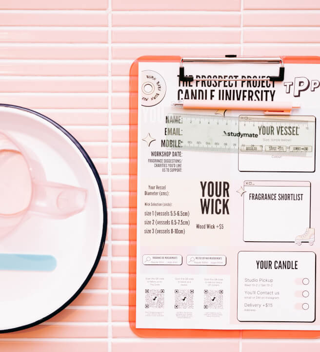 Deluxe Candle Making Class