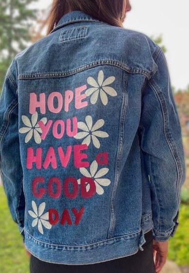 Denim Jacket Painting Workshop
