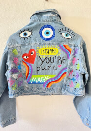 Denim Jacket Painting Workshop