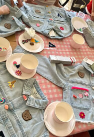 Denim Jacket Painting Workshop