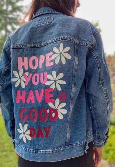 Denim Jacket Painting Workshop