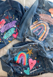 Denim Jacket Painting Workshop