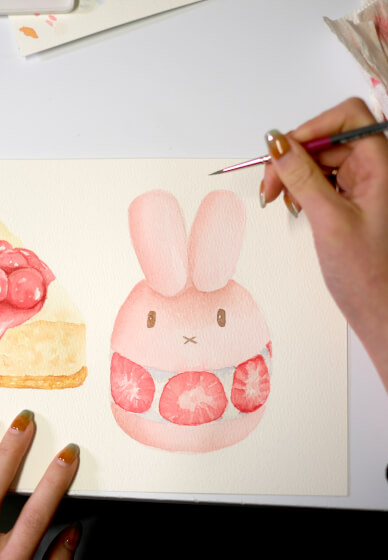 Dessert Characters - Watercolour Workshop
