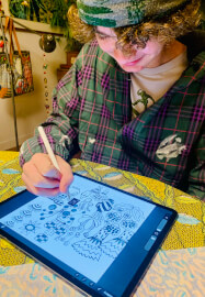 Digital Repeat Pattern Design with Miss Moresby