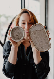 Dip Bowl and Grazing Plate Pottery Workshop