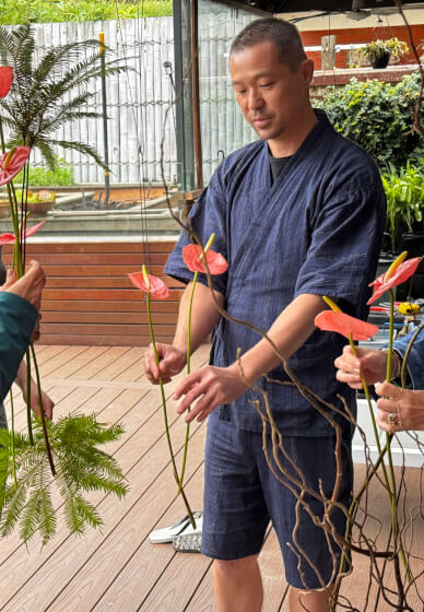 Discover the Art of Japanese Ikebana Workshop