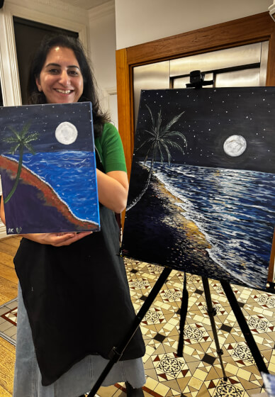 Diwali Paint and Chai Class