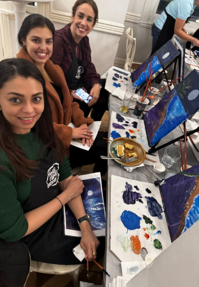 Diwali Paint and Chai Class