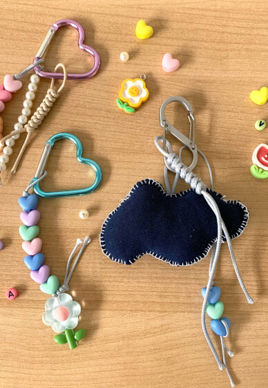 DIY Bag Charm Workshop