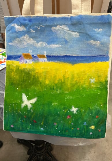DIY Bag Painting Workshop