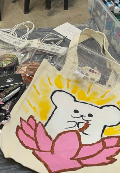 DIY Bag Painting Workshop