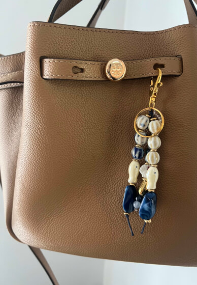 DIY Beaded Bag Charm Craft Kit